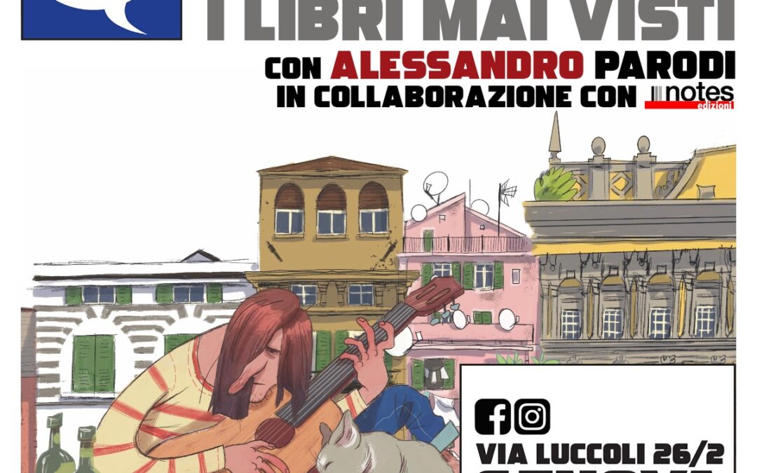 I LIBRI MAI VISTI con la Genoa Comics Academy